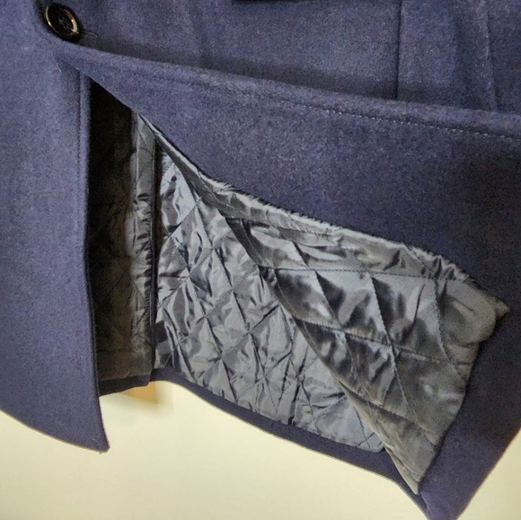 NEW J. Crew Thompson Topcoat Navy Wool Winter Office Elegant Mens Luxury Preppy - Picture 9 of 16